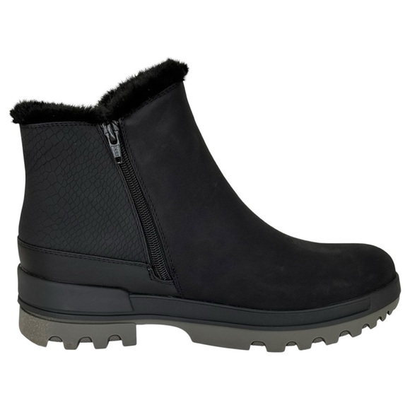 Baretraps Noemi Black Faux Leather Water-Resistant Womens Ankle Boots Size 9M - Picture 5 of 9